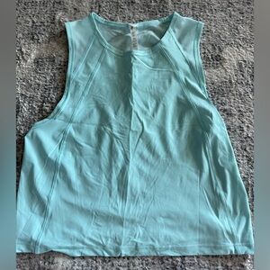 Lululemon Blue Sleeveless Tank Top